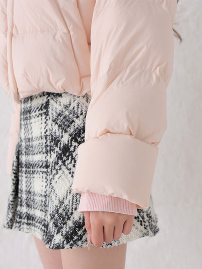 Bijou cropped down jacket(eme10815)