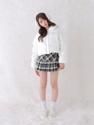 Bijou cropped down jacket(eme10815)