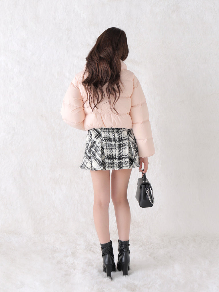 Bijou cropped down jacket(eme10815)