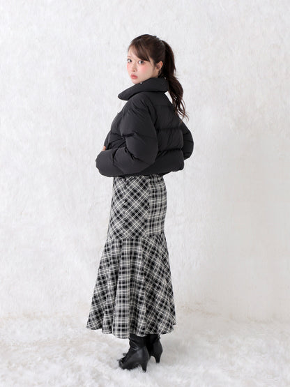 Bijou cropped down jacket(eme10815)