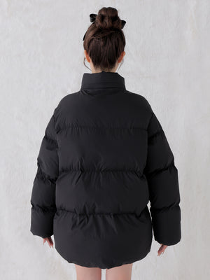 【Pre Order】Bijou ribbon down jacket(eme10816)