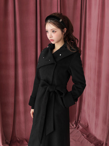 model：160cm　(size：F　color：Black)