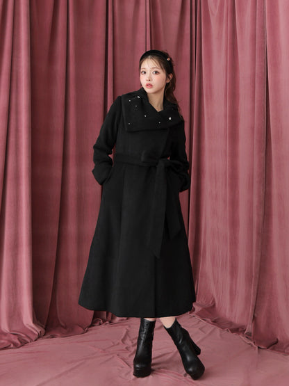 model：160cm　(size：F　color：Black)