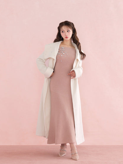 model：160cm　(size：F　color：White)