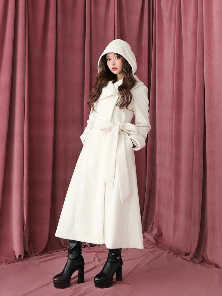 model：160cm　(size：F　color：White)