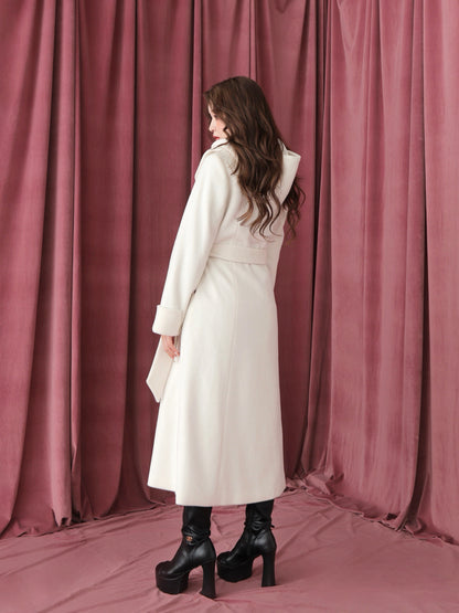 model：160cm　(size：F　color：White)