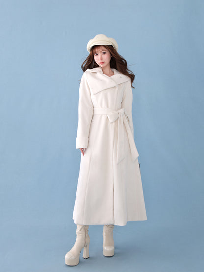 model：162cm　(size：F　color：White)