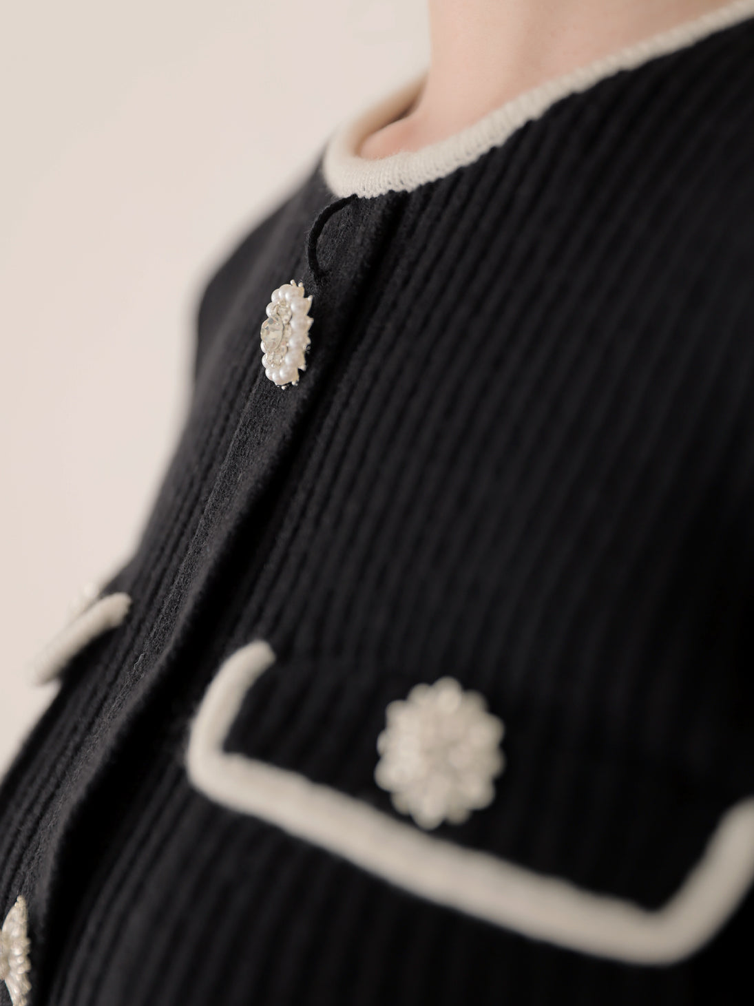 【SALE】Classical rib knit mini onepiece(eme10825)