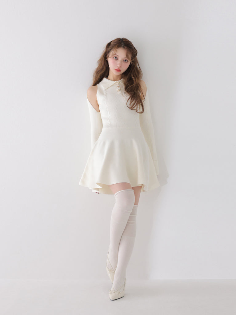 model：160cm　(size：F　color：Ivory)