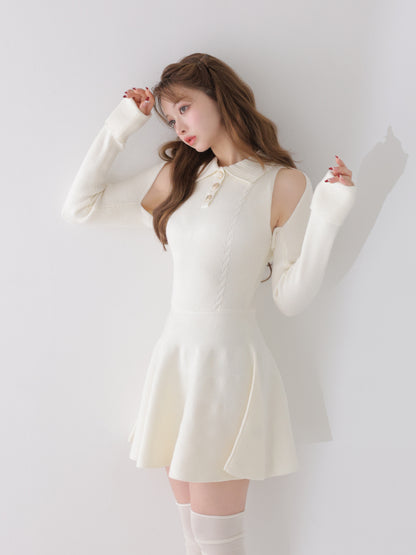 model：160cm　(size：F　color：Ivory)