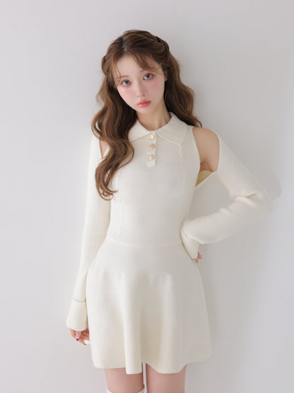 model：160cm　(size：F　color：Ivory)