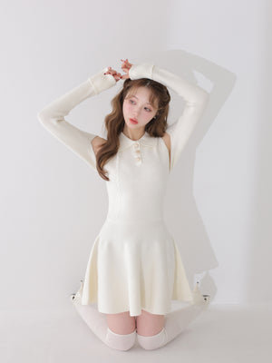 model：160cm　(size：F　color：Ivory)