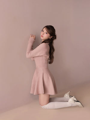 model：160cm　(size：F　color：Pink)