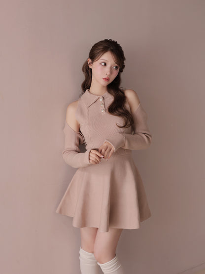 model：160cm　(size：F　color：Pink)
