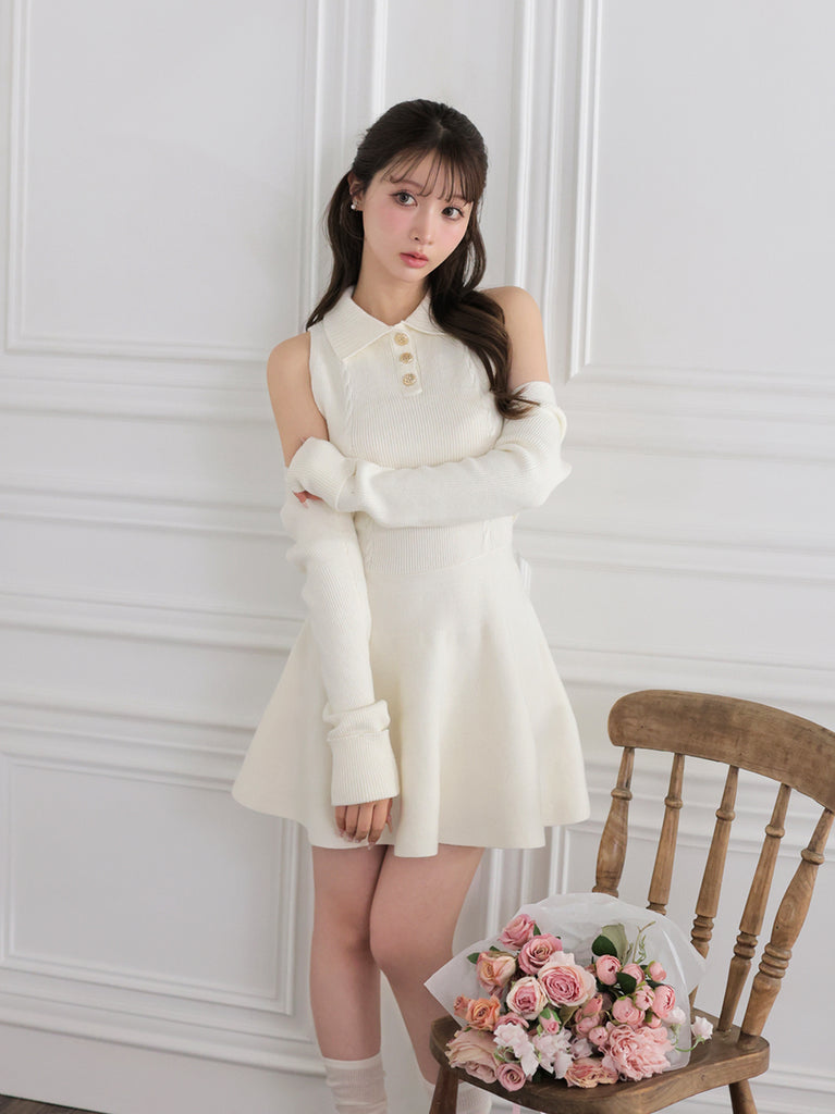 model：160cm　(size：F　color：Ivory)