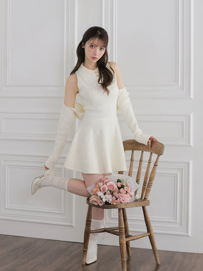 model：160cm　(size：F　color：Ivory)