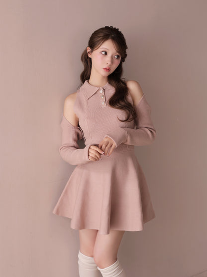 model：160cm　(size：F　color：Pink)
