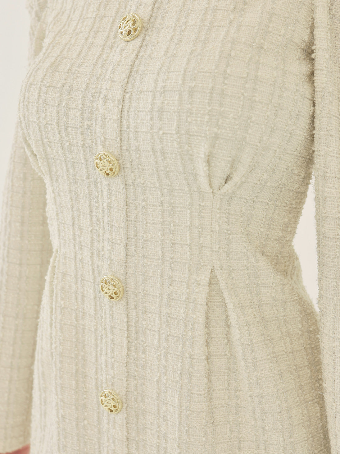 Bell cut tweed mini onepiece(eme10829) – M me eme