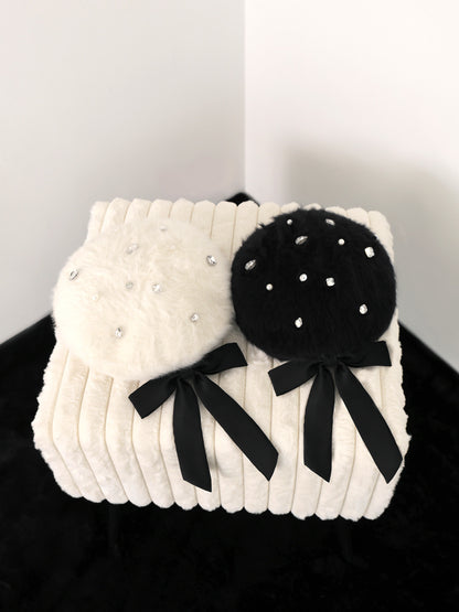 【Pre Order】Etoile ribbon beret(eme10833)