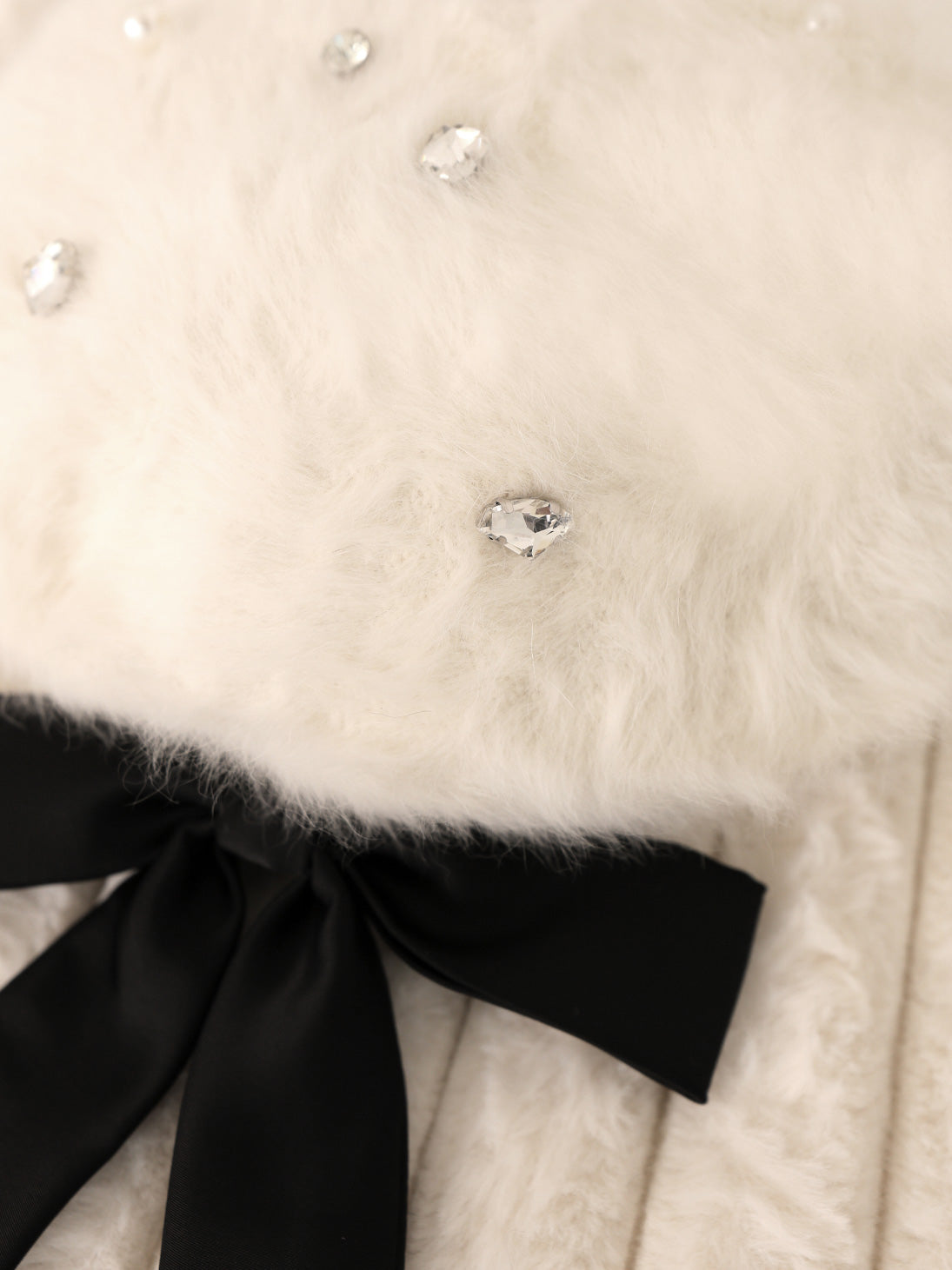 【Pre Order】Etoile ribbon beret(eme10833)