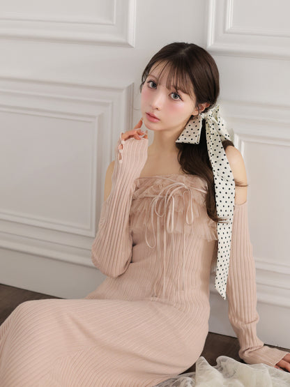 model：160cm　(size：F　color：Pink）