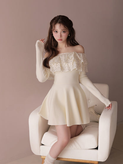 model：160cm　(size：F　color：Ivory)