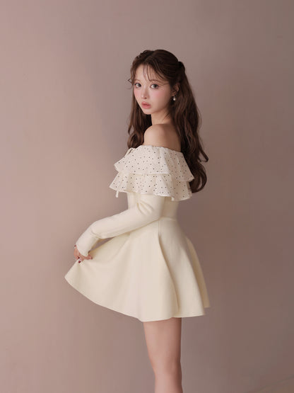 model：160cm　(size：F　color：Ivory)