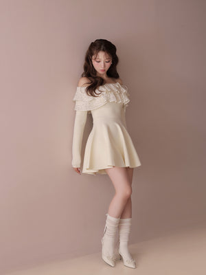 model：160cm　(size：F　color：Ivory)