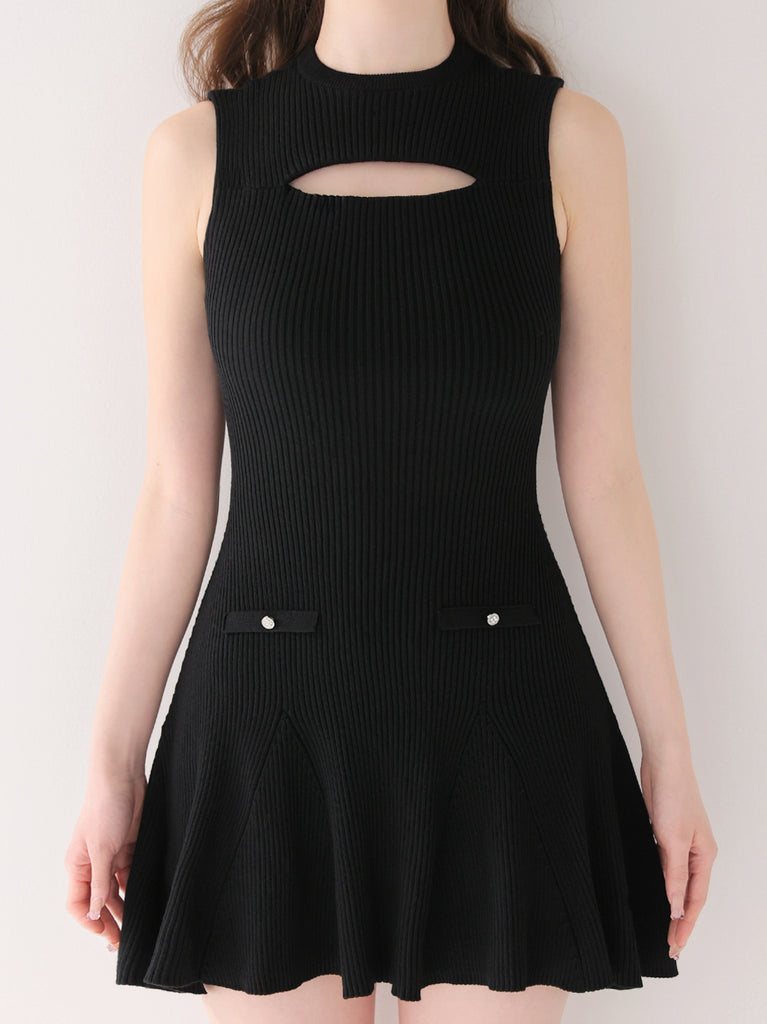 model：162cm　(size：F　color：Black)