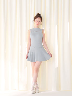 model：162cm　(size：F　color：Blue)