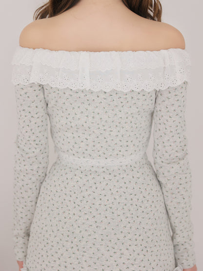 Petit fleur off shoulder set up(eme10841)