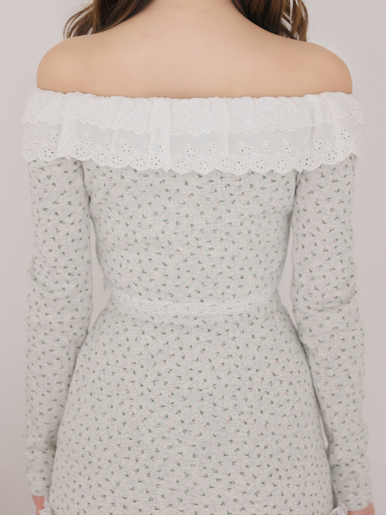 Petit fleur off shoulder set up(eme10841)