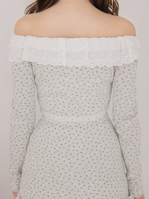 Petit fleur off shoulder set up(eme10841)