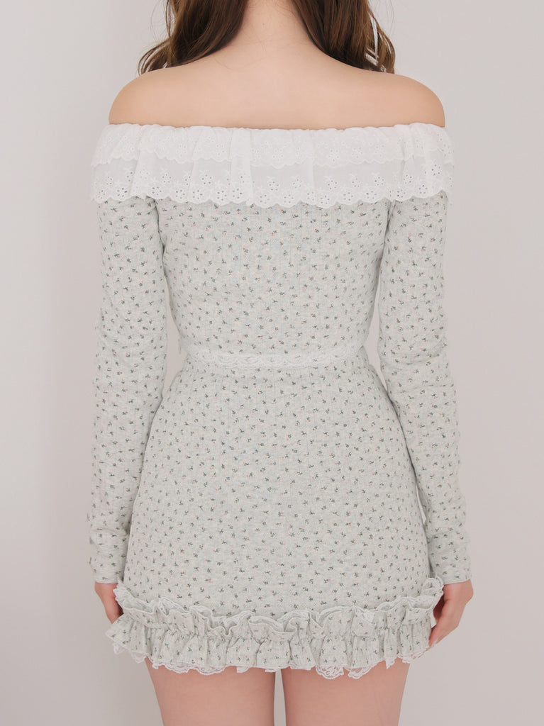 Petit fleur off shoulder set up(eme10841)