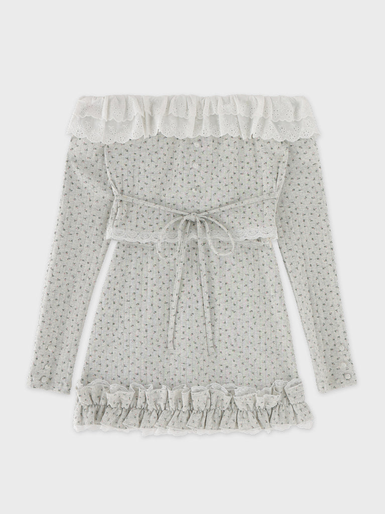 Petit fleur off shoulder set up(eme10841)