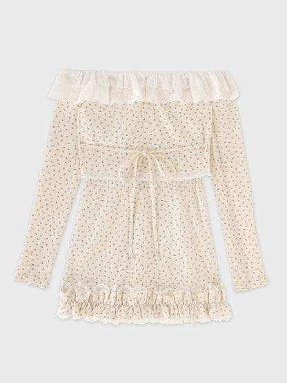 Petit fleur off shoulder set up(eme10841)