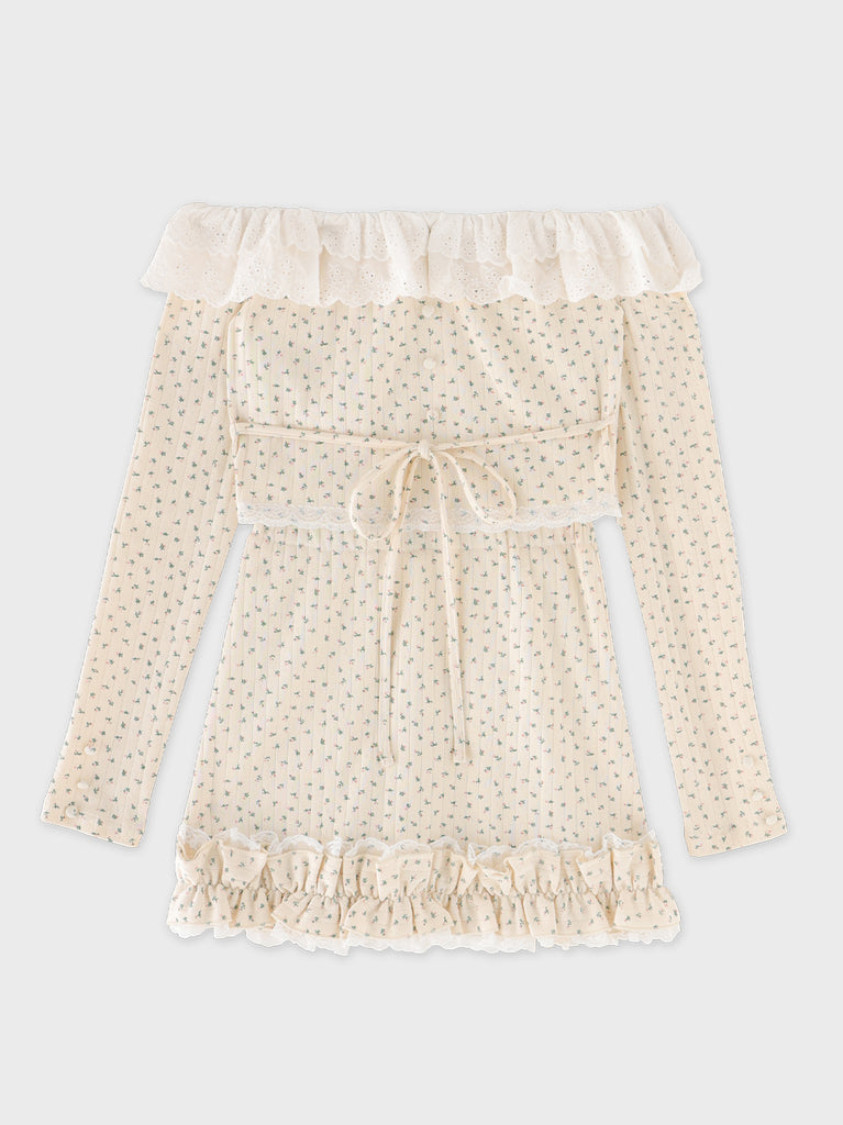 Petit fleur off shoulder set up(eme10841)