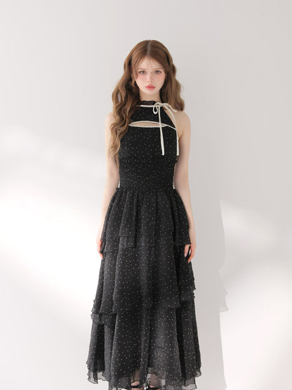 model：160cm　(size：F　color：Black)