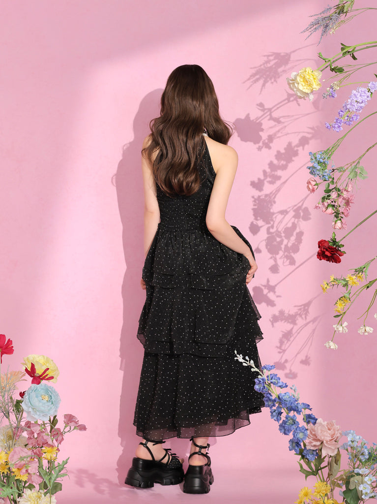 model：160cm　(size：F　color：Black)