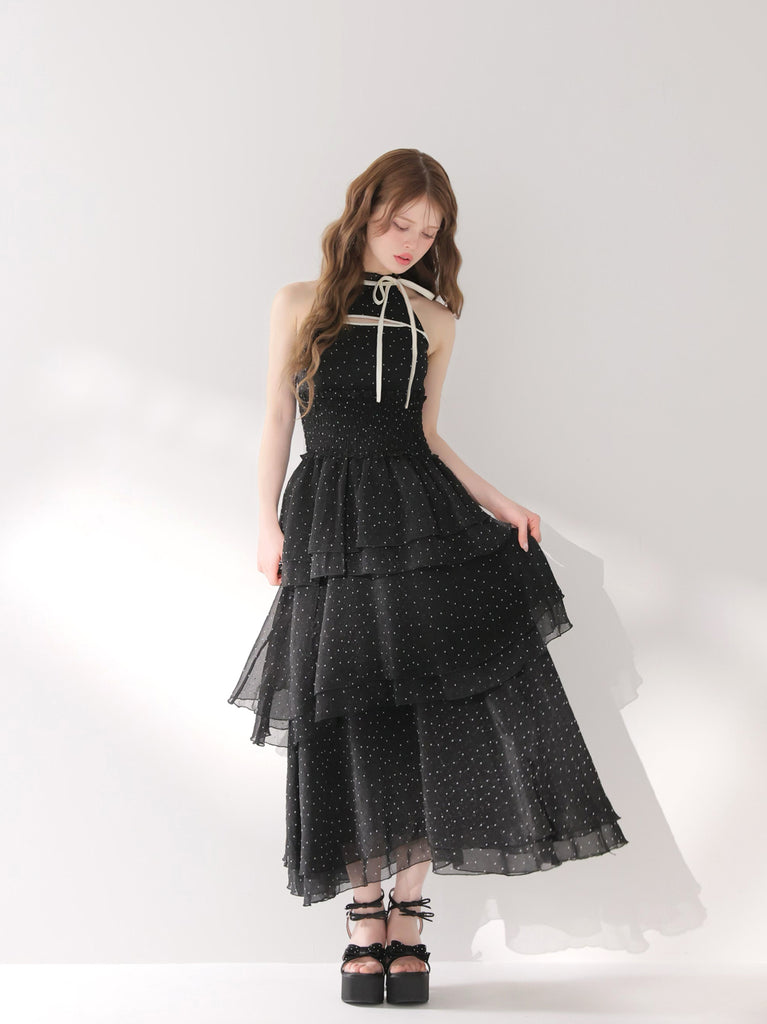 model：160cm　(size：F　color：Black)