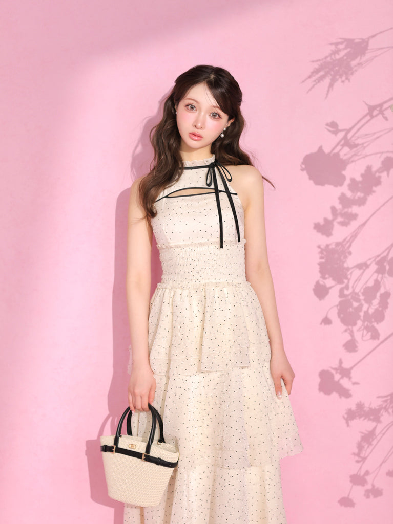 model：160cm　(size：F　color：Ivory)