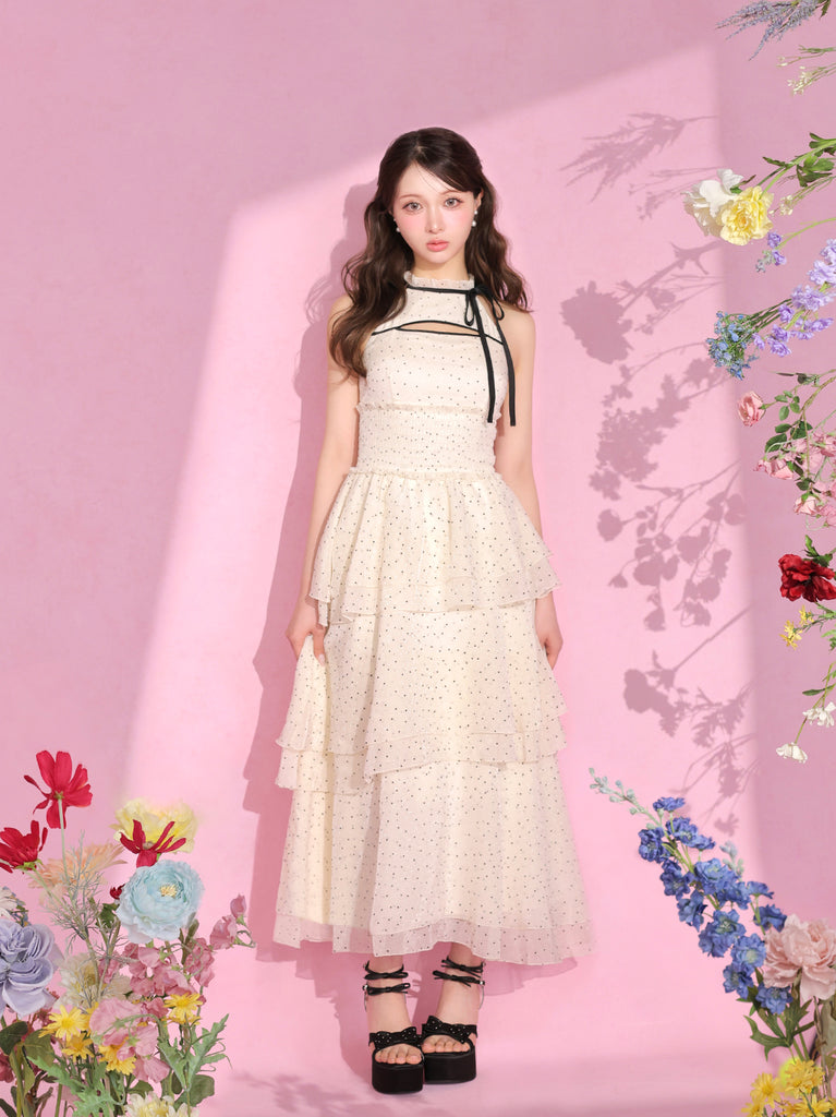 model：160cm　(size：F　color：Ivory)