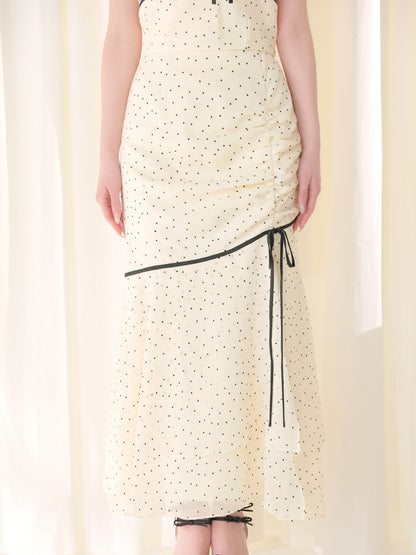 model：160cm　(size：F　color：Ivory)