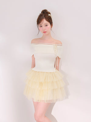 model：162cm　(size：F　color：Ivory)