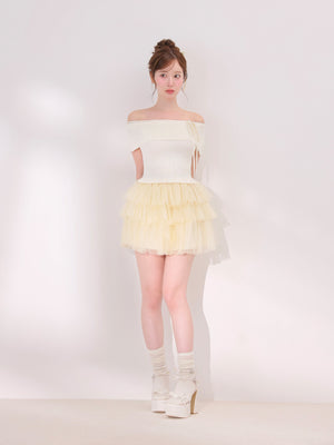 model：162cm　(size：F　color：Ivory)