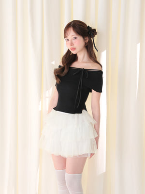 model：162cm　(size：F　color：Black)