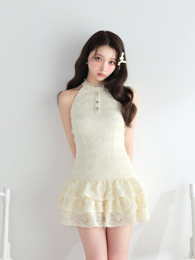 model：160cm　(size：F　color：Ivory)