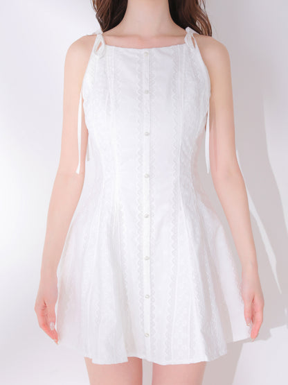 model：162cm　(size：F　color：White)
