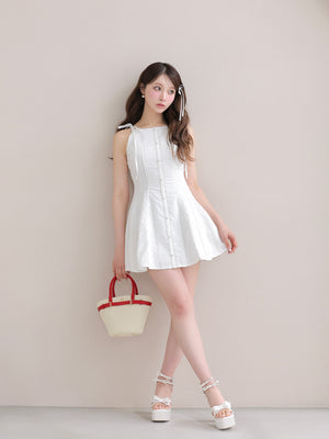 model：160cm　(size：F　color：White)