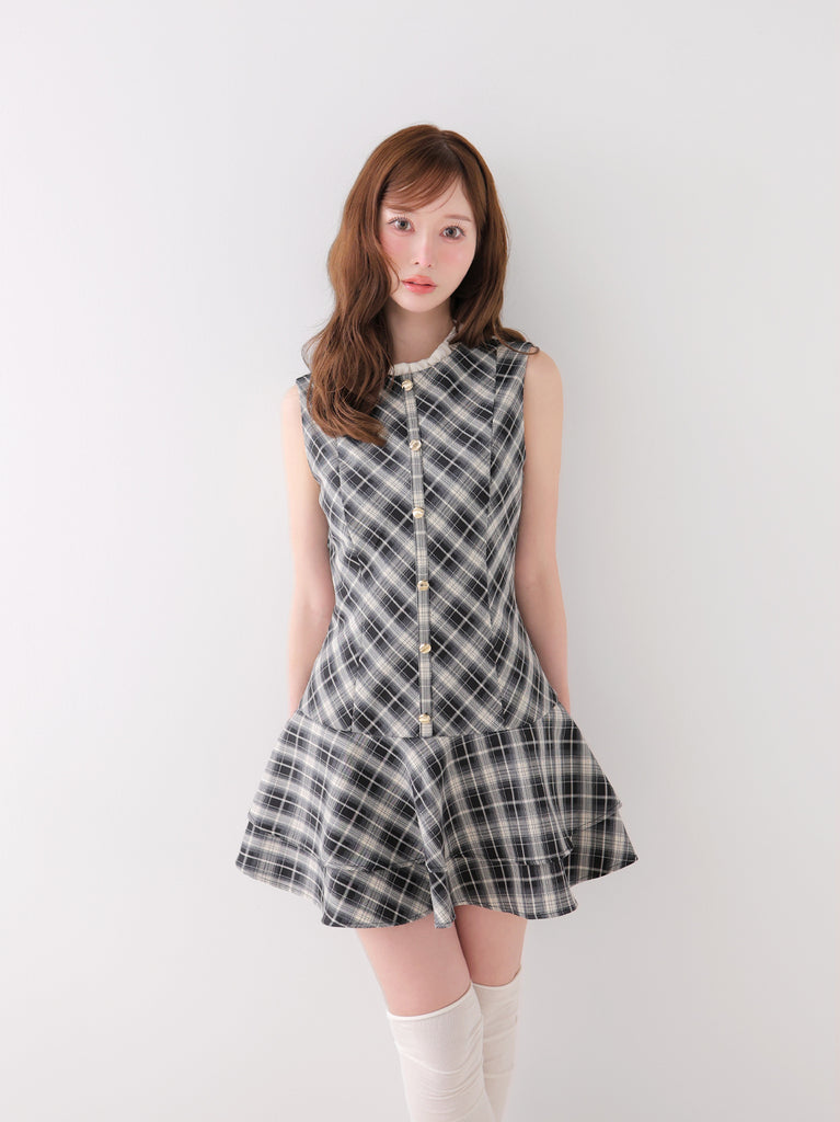 model：162cm　(size：F　color：Black)